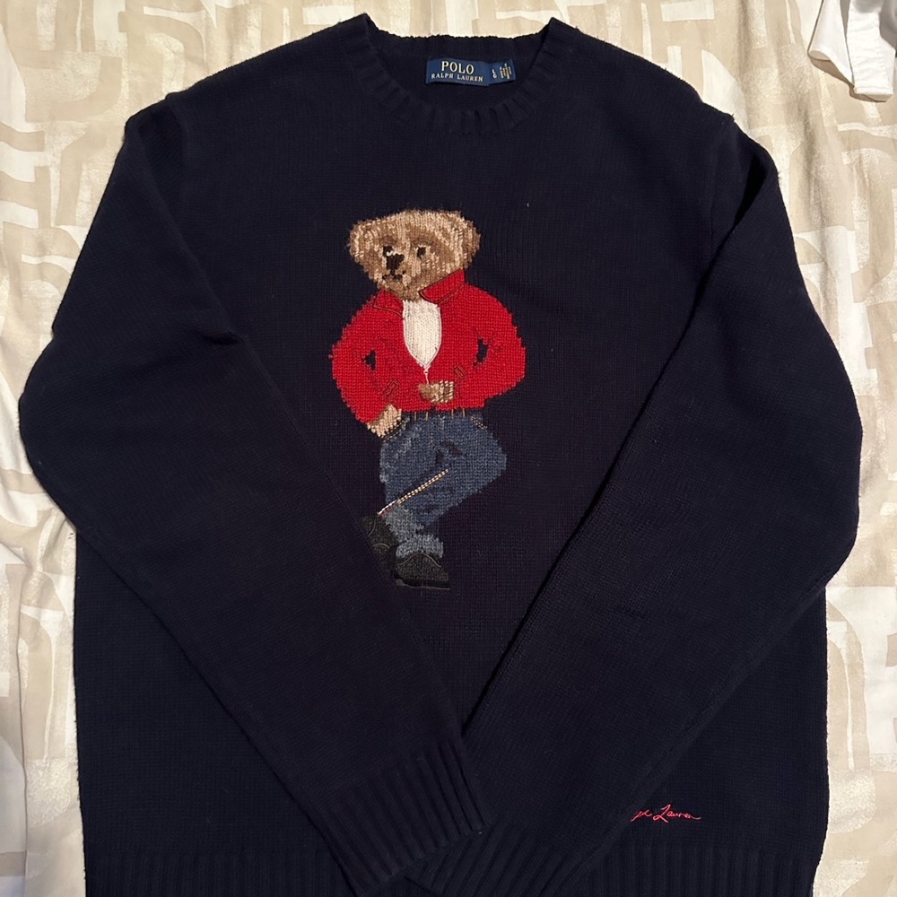 Polo bear sweater